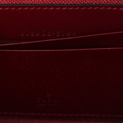 Gucci GG Supreme Monogram Canvas Lunar New Year Shoulder Bag  Red Pink Multicolor 6 of 11