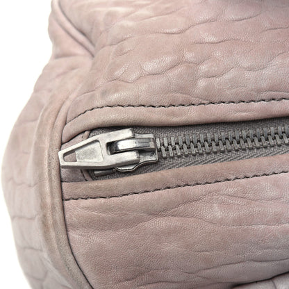 Alexander Wang Pebbled Lambskin Rocco Silver Hardware Grey 13 of 27