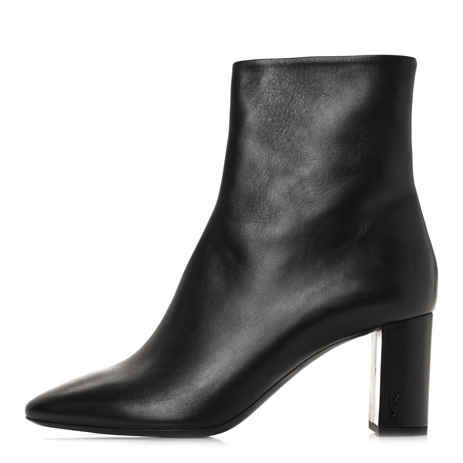 Saint Laurent Nappa Vendome Loulou Ankle Zip Boot 40.5 Black 1 of 7