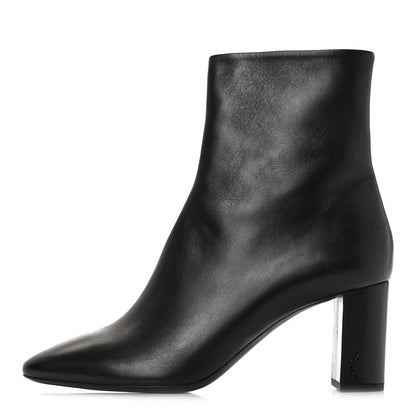 Saint Laurent Nappa Vendome Loulou Ankle Zip Boot 40.5 Black 1 of 7