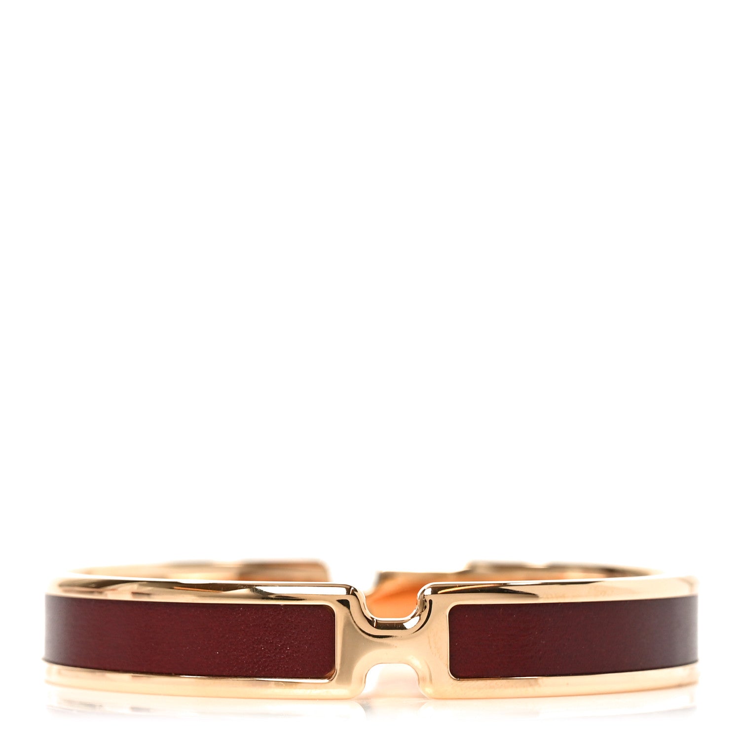 Hermes Box Olympe Bracelet T2 Rouge H 1 of 4