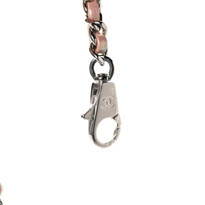 Chanel Iridescent Caviar Quilted Mini Coco Handle Flap Pink 27 of 31