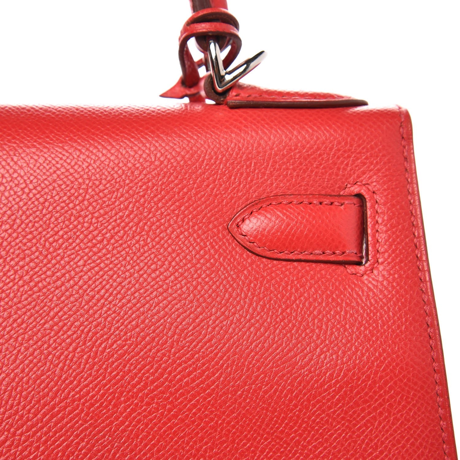 Hermes Epsom Kelly Sellier 28 Rouge Casaque 28 of 35