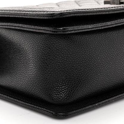 Chanel Caviar Quilted Medium Boy Flap Black 9 of 11