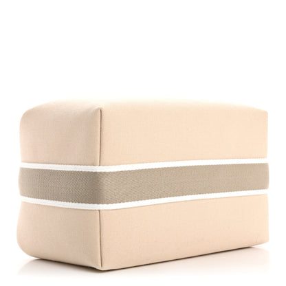 Hermes Canvas Large Bride-A-Brac Pouch Natural 4 of 7
