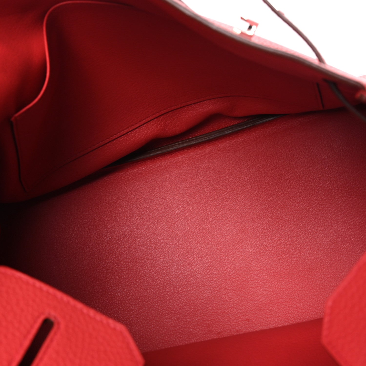 Hermes Taurillon Clemence Birkin 35 Bougainvillea 5 of 10
