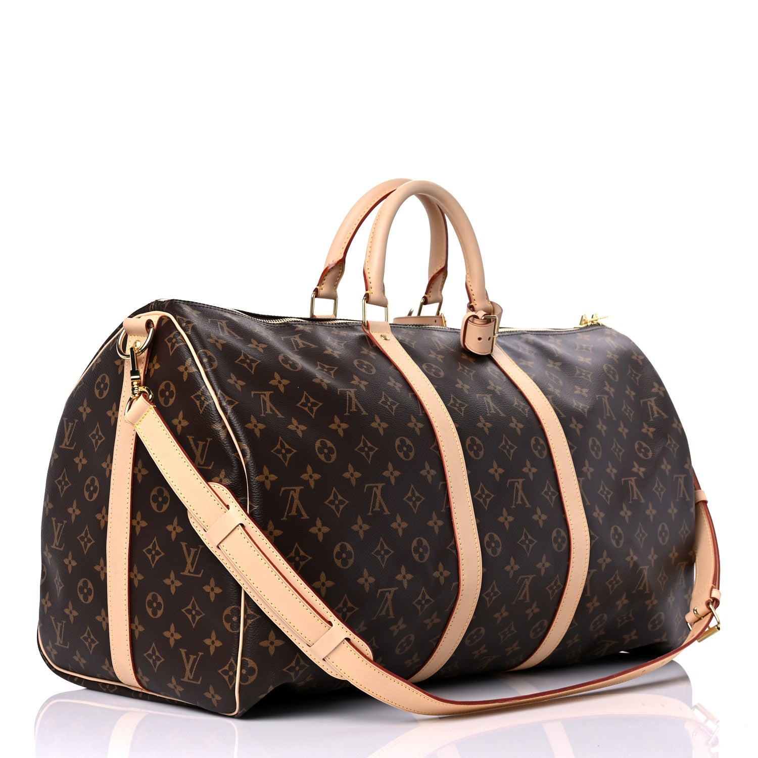 Louis Vuitton Monogram Keepall Bandouliere 55 3 of 9