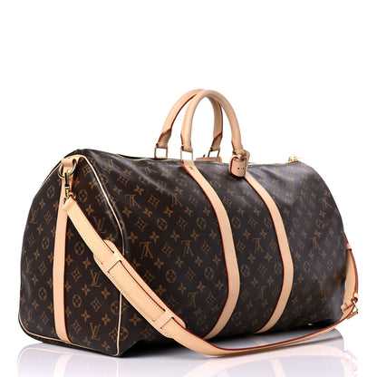 Louis Vuitton Monogram Keepall Bandouliere 55 3 of 9