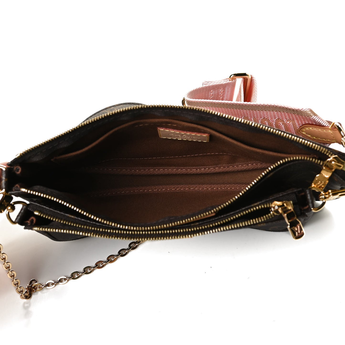 Monogram Multi Pochette Accessories Rose Clair
