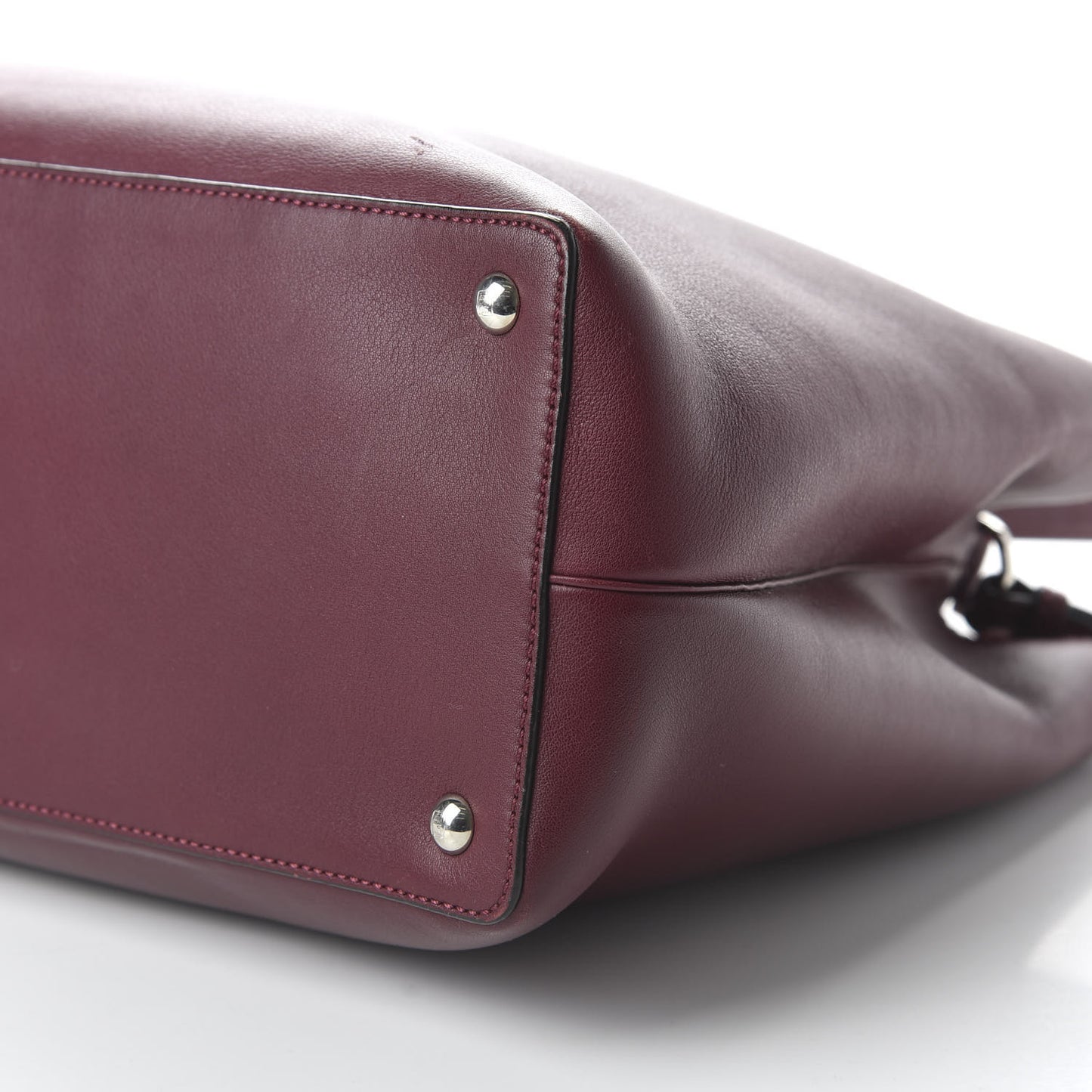 Vitello Dolce Marmol Regular 2Jours Tote Bordeaux