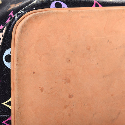 Louis Vuitton Monogram Multicolor Petit Noe Black 10 of 24