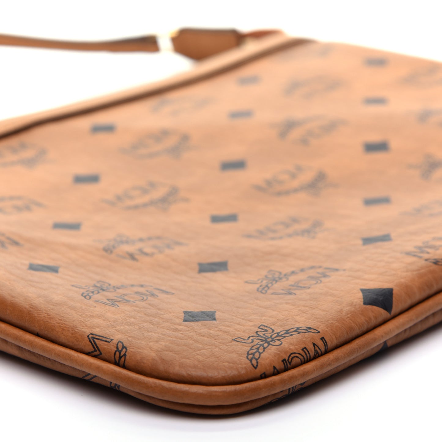 Visetos Liz Shopper Tote Pouch Cognac