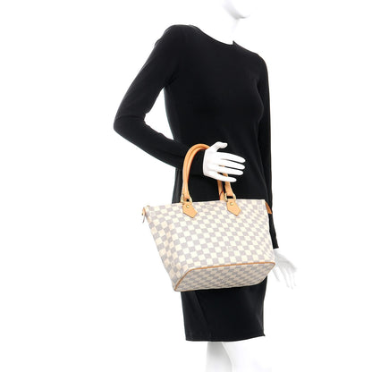 Louis Vuitton Damier Azur Saleya PM 2 of 12