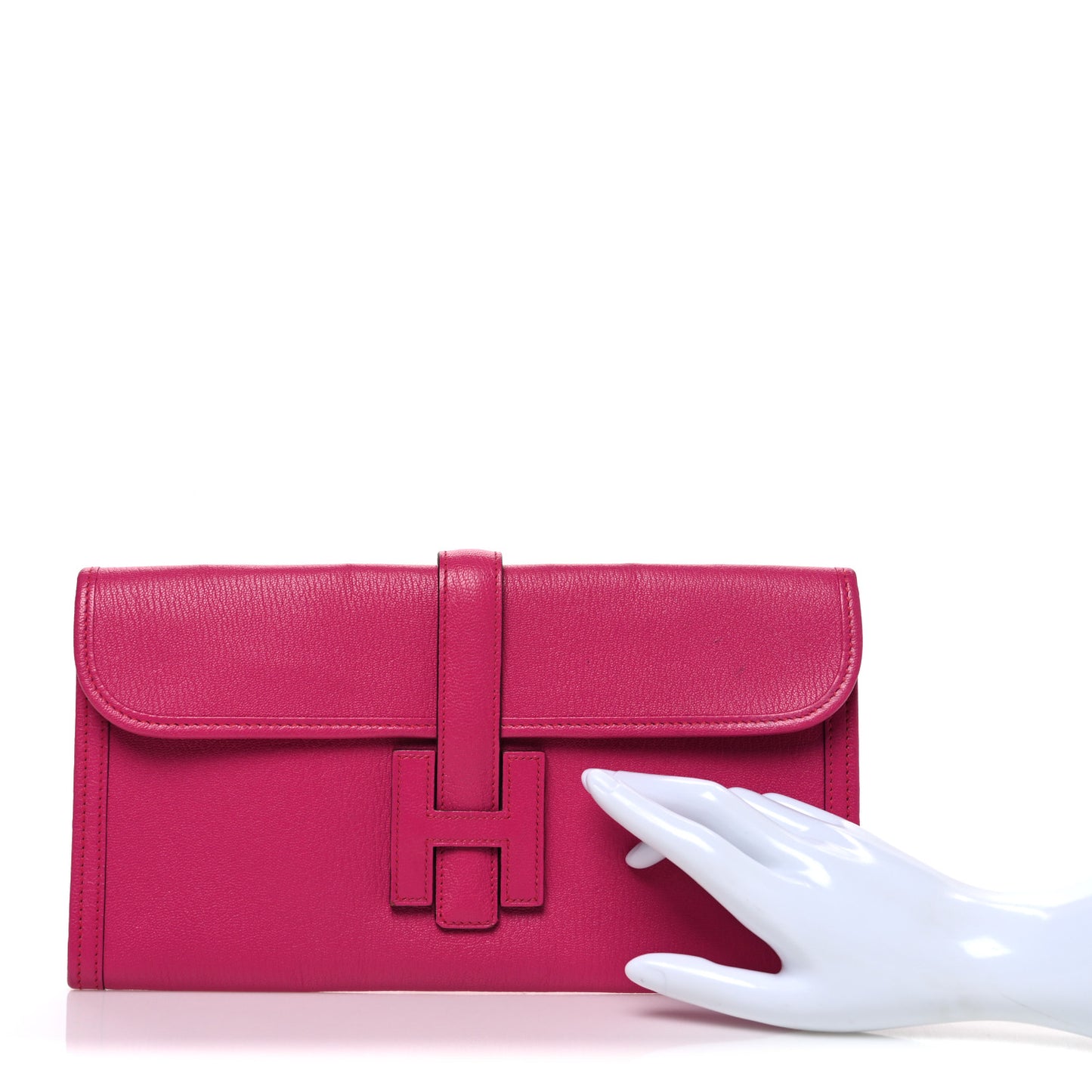 Chevre Mysore Jige Elan 29 Clutch Rose Shocking