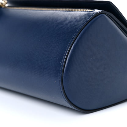 Givenchy Textured Calfskin Medium Pandora Box Crossbody Bag Navy 9 of 16