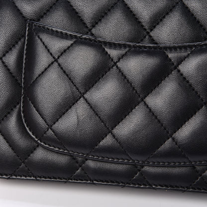 Chanel Lambskin Quilted Wallet On Chain WOC Black 14 of 14