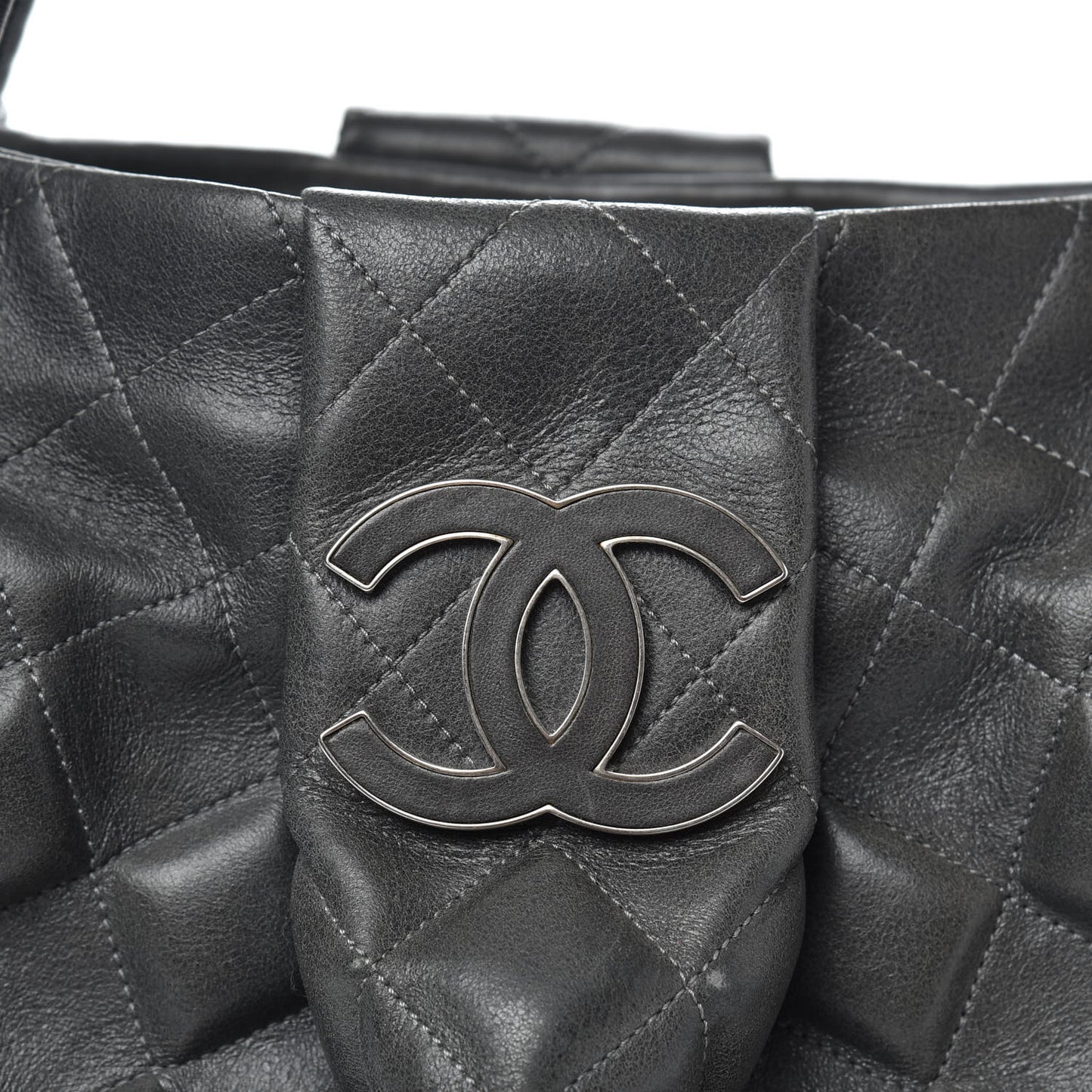 Calfskin Small Sloane Square Tote Black