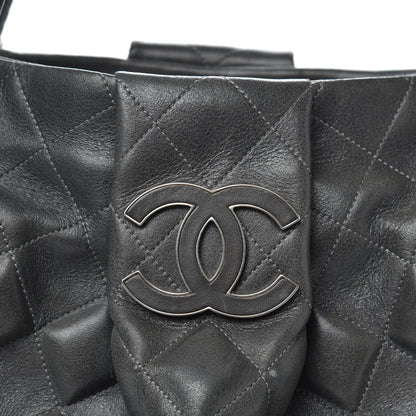 Chanel Calfskin Small Sloane Square Tote Black 15 of 16