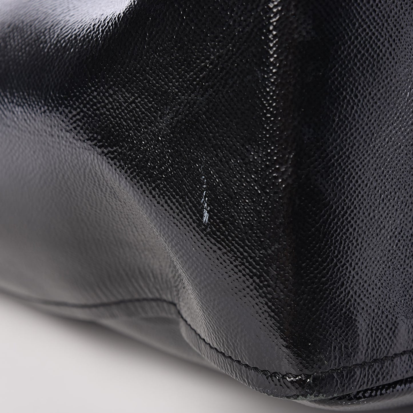 Patent Large Somerford Tote Black