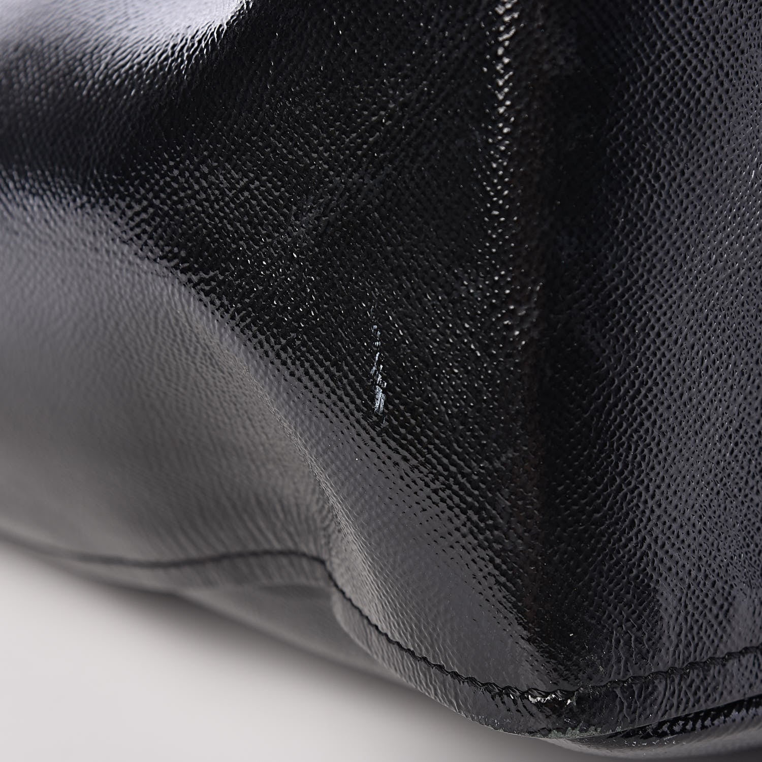 Burberry Patent Large Somerford Tote Black 11 of 12