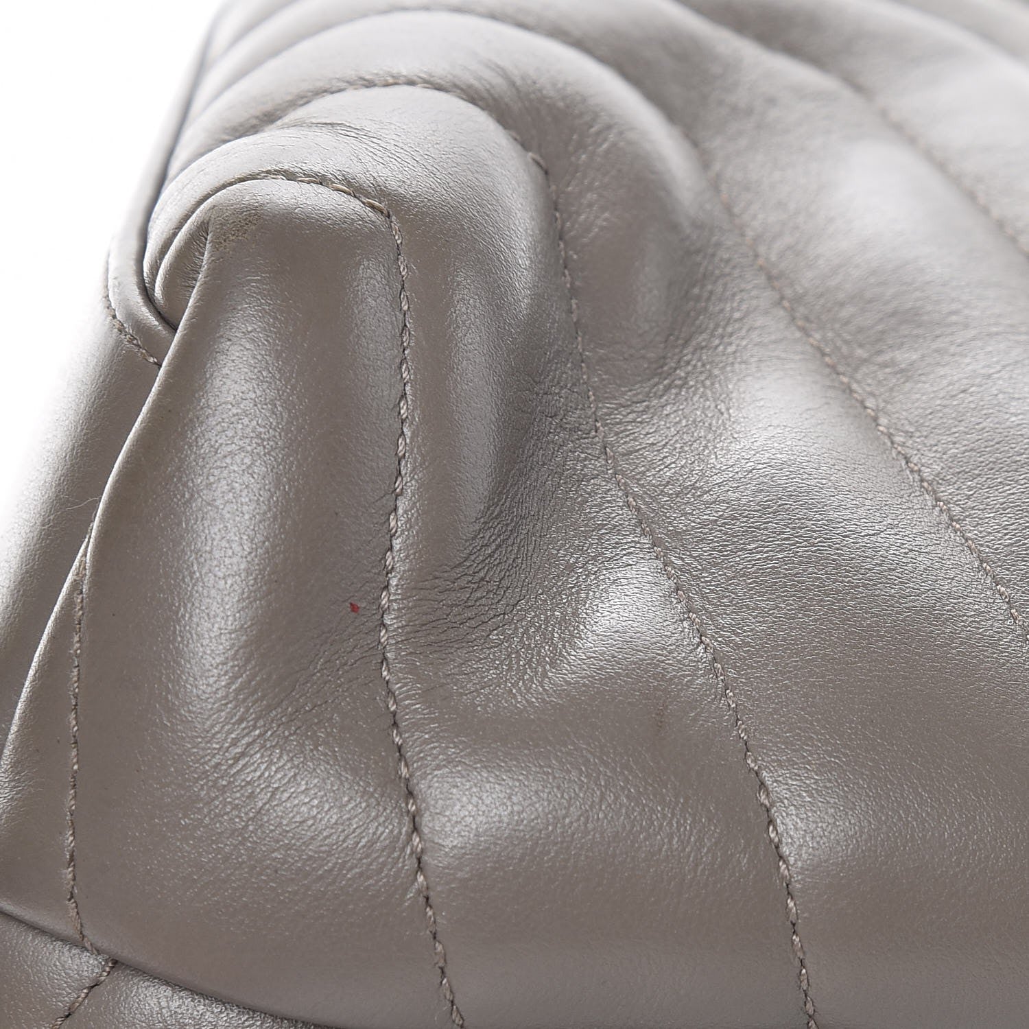 Saint Laurent Calfskin Y Quilted Monogram Medium Loulou Chain Satchel Fog 13 of 15