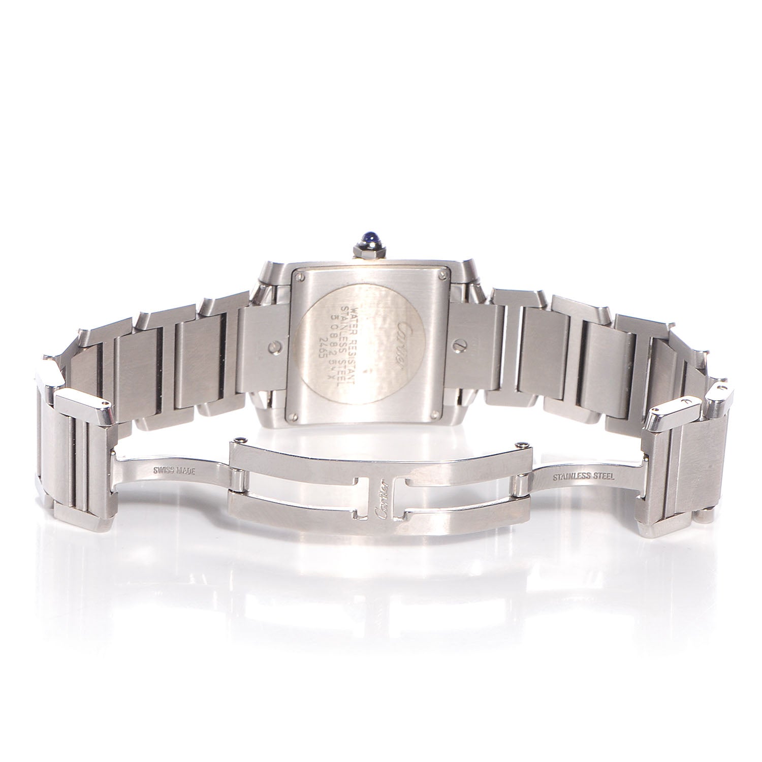 Cartier Stainless Steel 25mm Tank Francaise Quartz Watch 3 of 6