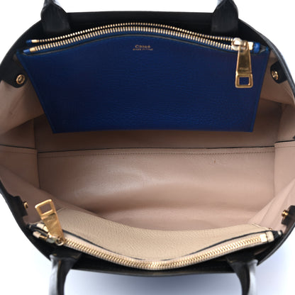 Chloe Calfskin Charlotte Tote Majesty Blue 5 of 9