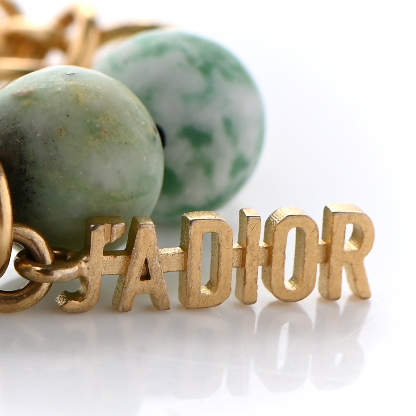 Metal Gray Hawk Jardin Double Bracelet Green Gold