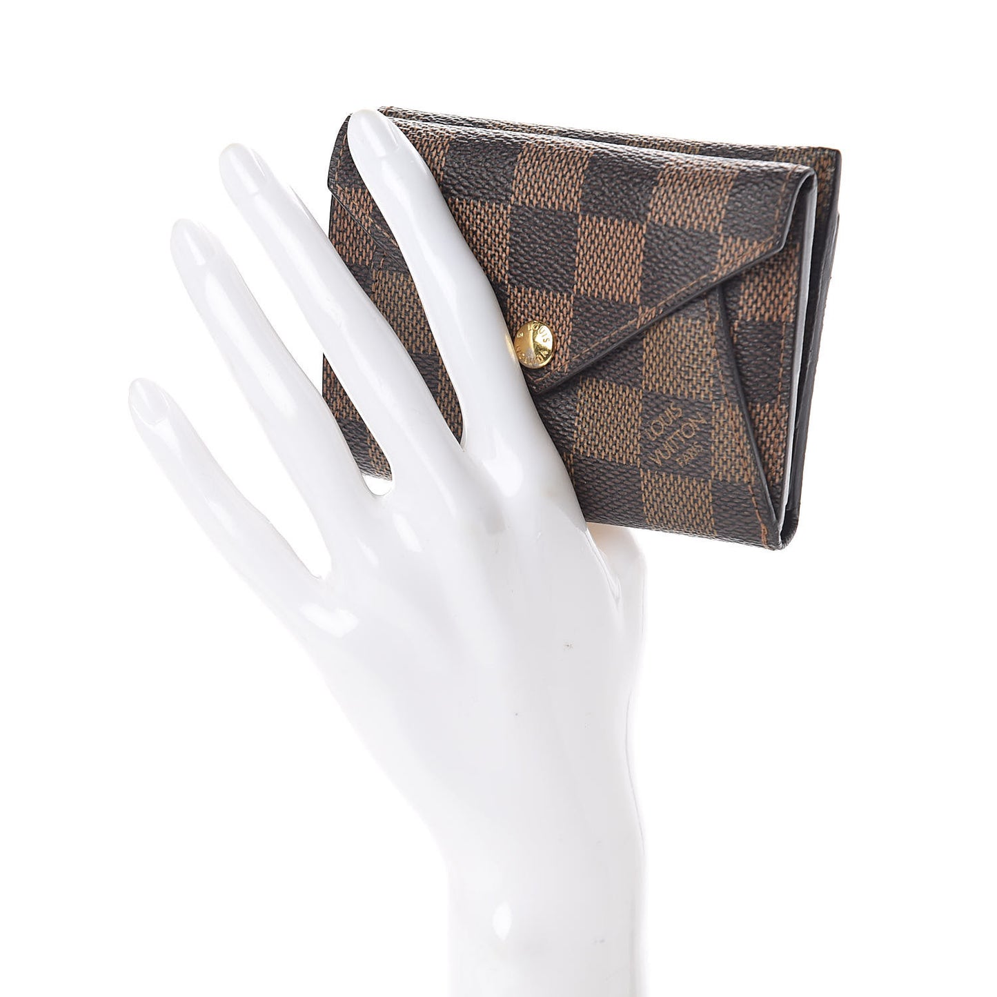 Damier Ebene Compact Origami Wallet