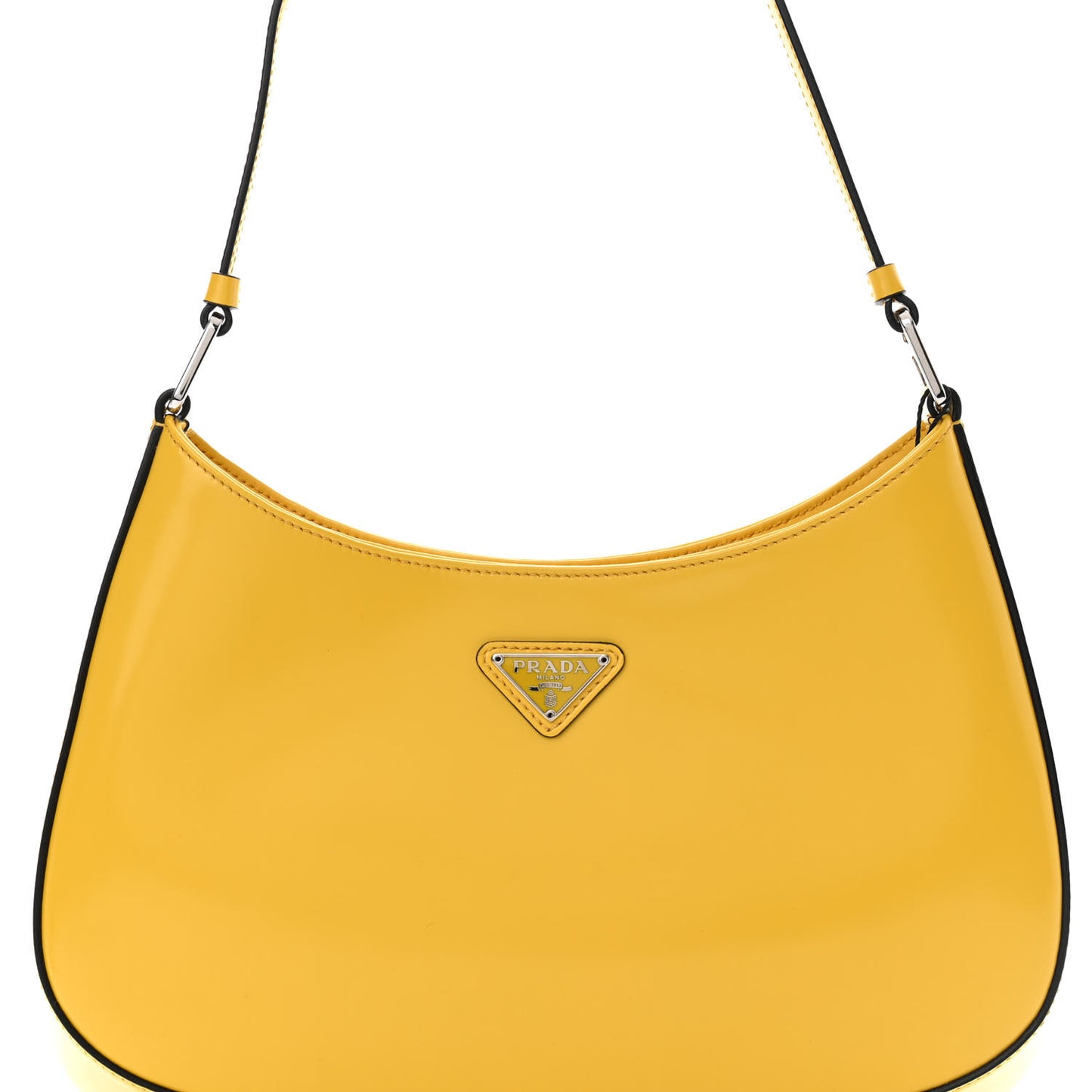 Spazzolato Cleo Shoulder Bag Sole Black