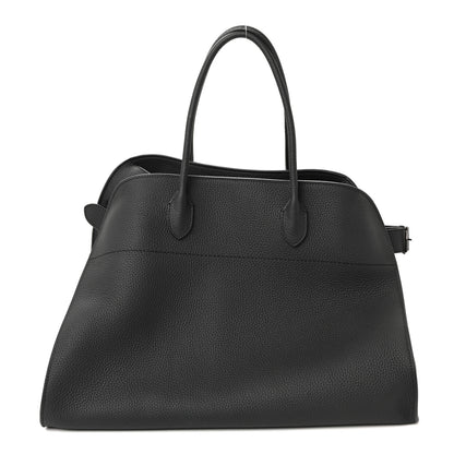 The Row Grained Calfskin Soft Margaux 17 Black 2 of 17