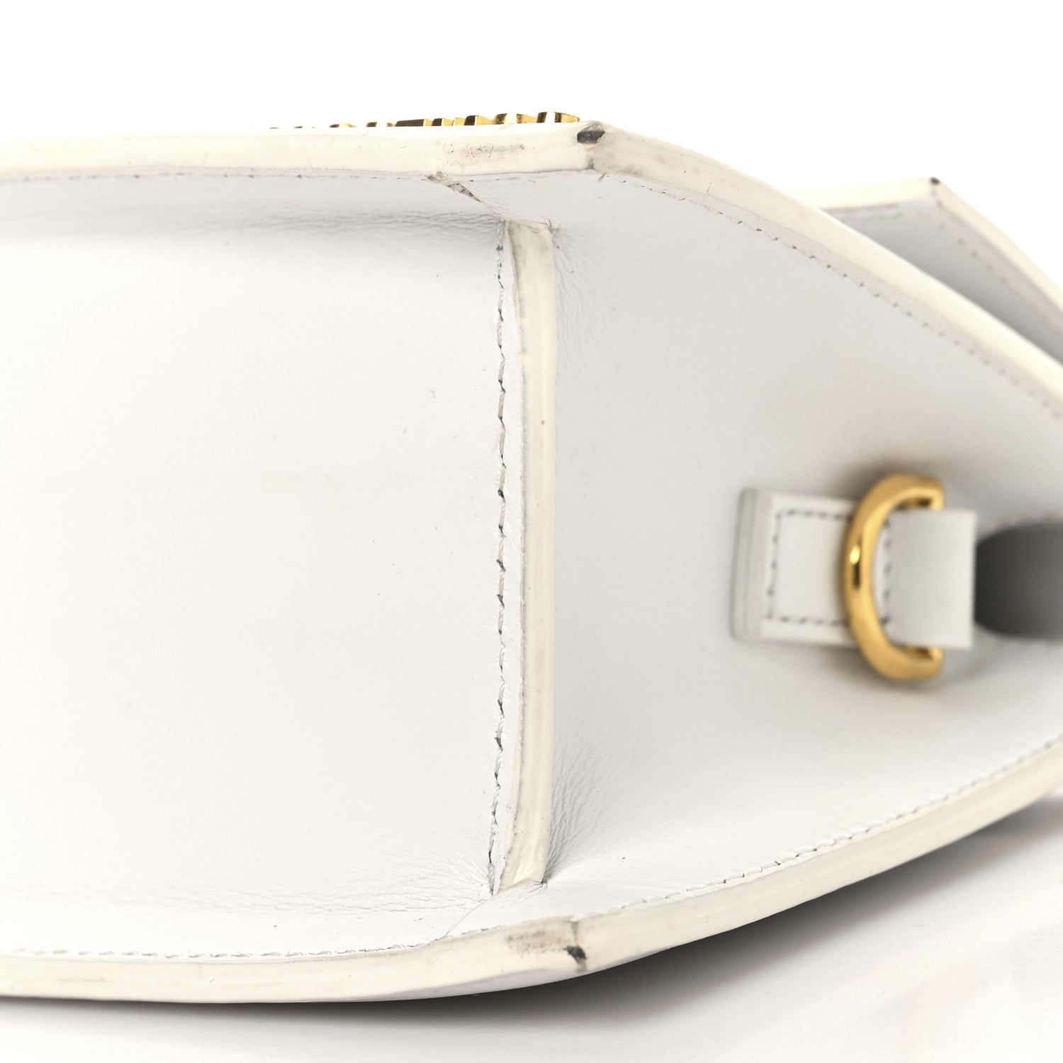 Jacquemus Smooth Calfskin Le Chiquito Moyen White 9 of 13