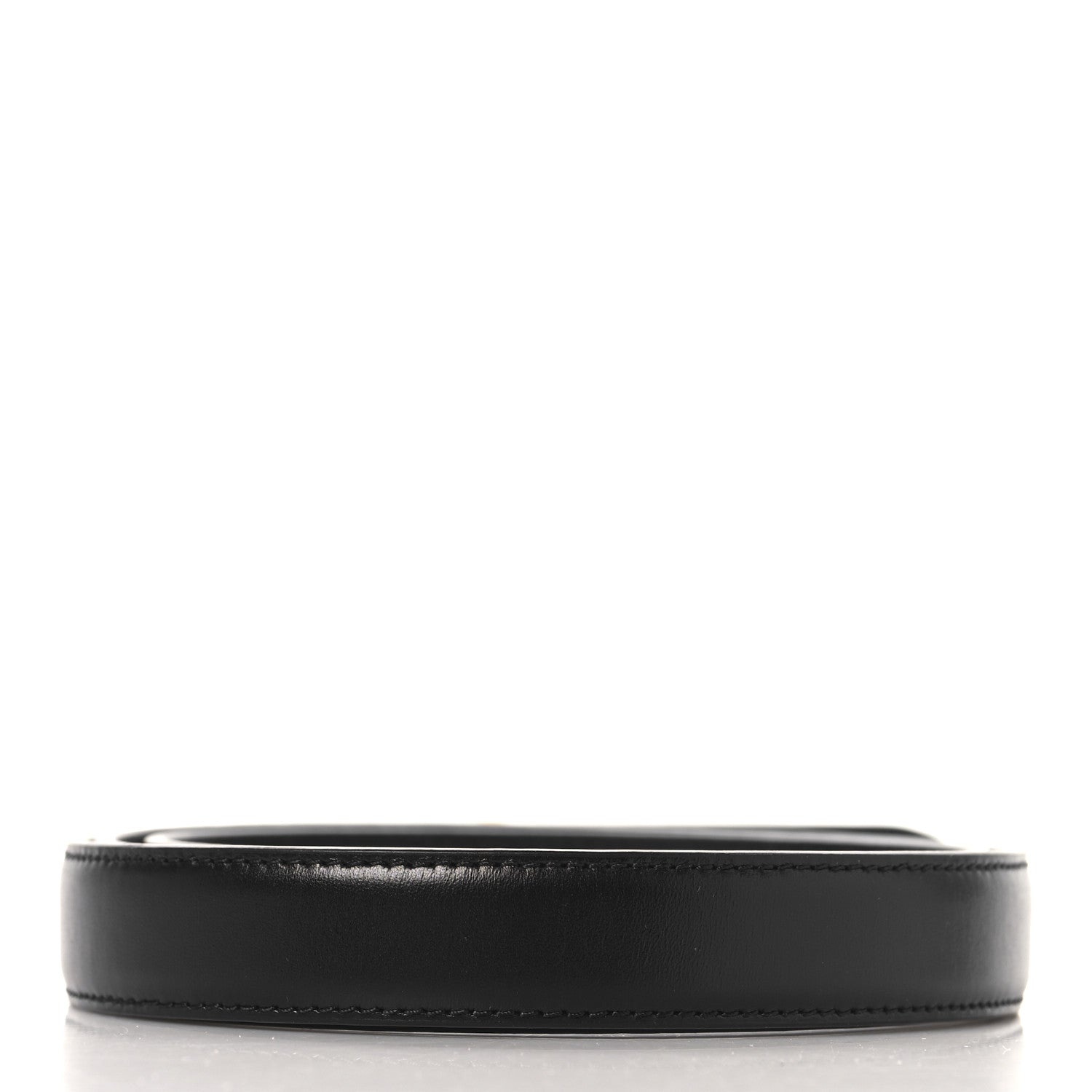 Saint Laurent Smooth Calfskin 20mm Cintura Belt 75 30 Belt  Black 2 of 6
