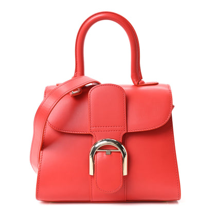 Delvaux Box Calfskin Mini Brillant Satchel Red 1 of 11