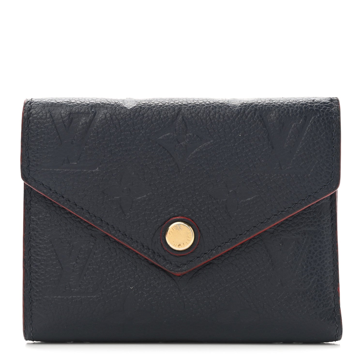 Louis Vuitton Empreinte Victorine Wallet Marine Rouge 1 of 10