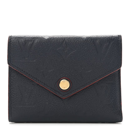 Louis Vuitton Empreinte Victorine Wallet Marine Rouge 1 of 10
