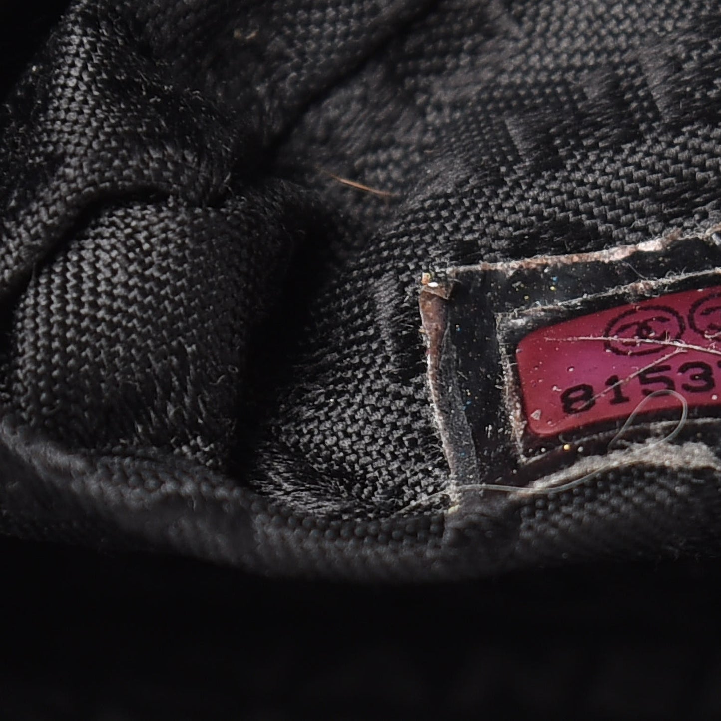 Velvet Small Mademoiselle Flap Black