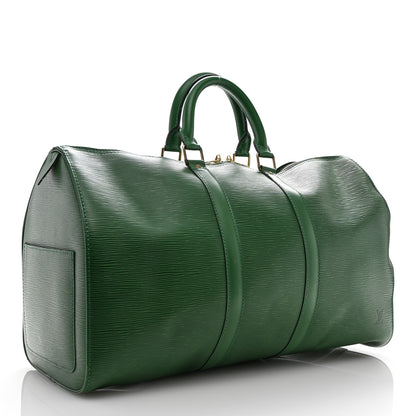Louis Vuitton Epi Keepall 45 Borneo 2 of 13