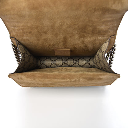 Gucci GG Supreme Monogram Mini Dionysus Shoulder Bag Taupe 5 of 10