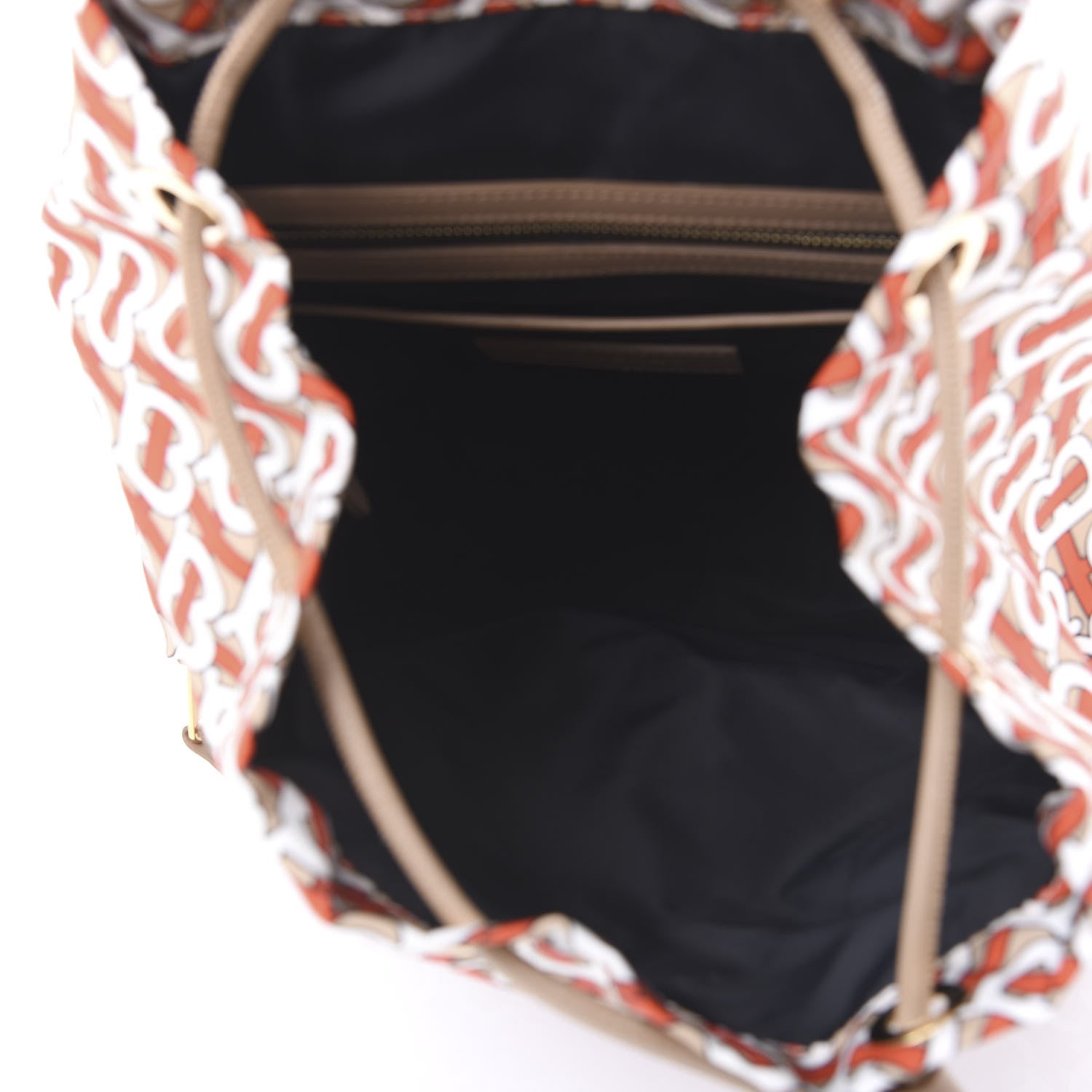 Burberry Nylon Monogram Medium Rucksack Backpack Vermillion 4 of 8