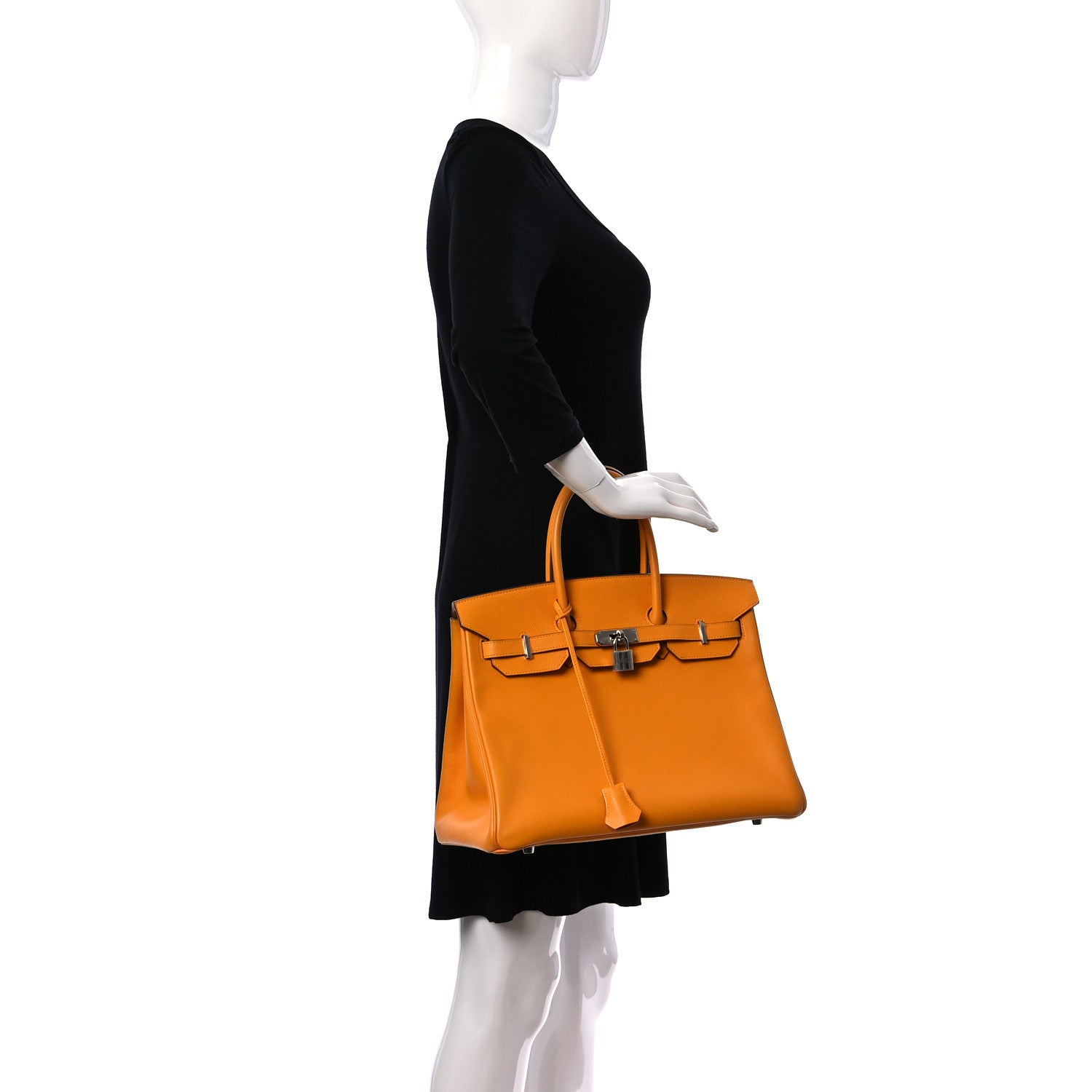 Hermes Epsom Birkin 35 Jaune D'Or 3 of 16