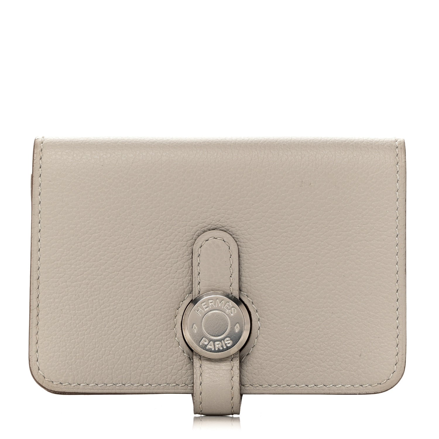 Hermes Evercolor Dogon Card Case Gris Perle 1 of 7