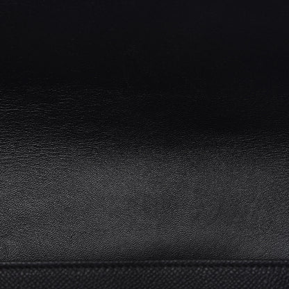 Celine Grained Calfskin Medium Trotteur Black 8 of 12