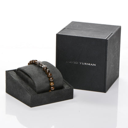 David Yurman Sterling Silver 8mm Spiritual Beads Bracelet 5 of 5