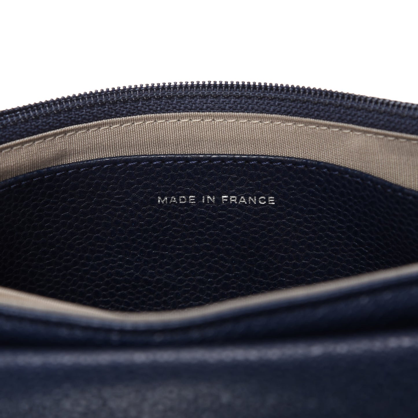 Caviar Half Moon Wallet On Chain WOC Navy