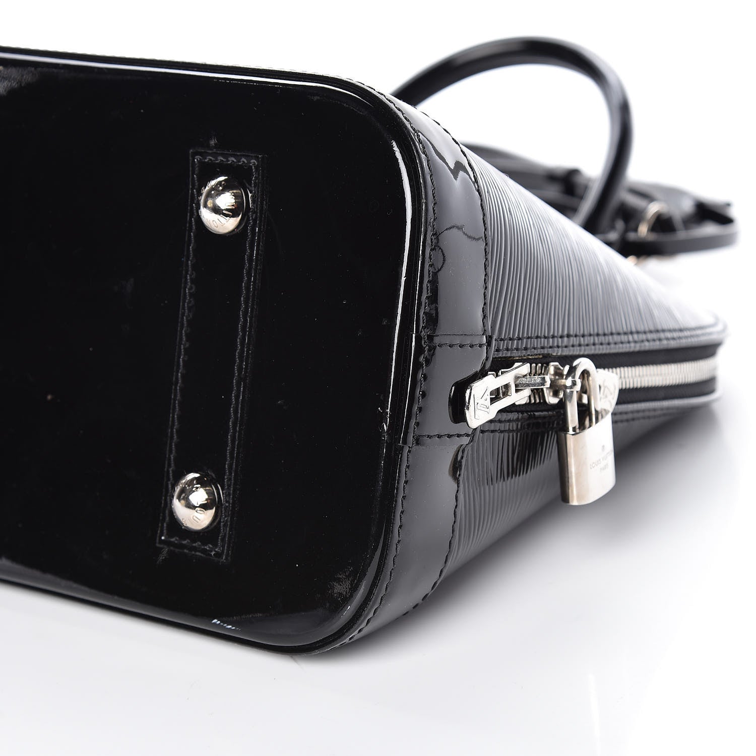 Louis Vuitton Electric Epi Alma MM Black 6 of 9