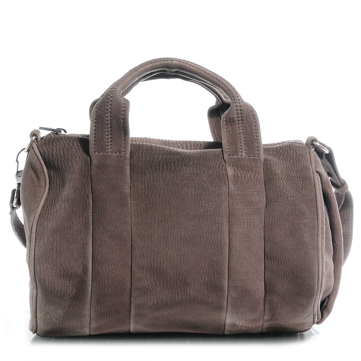 Laser Cut Rocco Satchel Grey