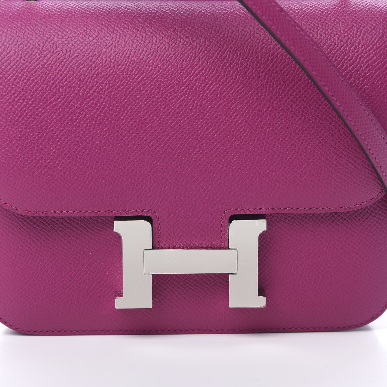 Hermes Epsom Constance 18 Rose Pourpre 8 of 11