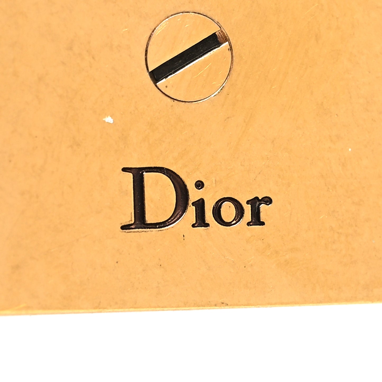 Metal Lucky Locket Chain Bracelet Gold