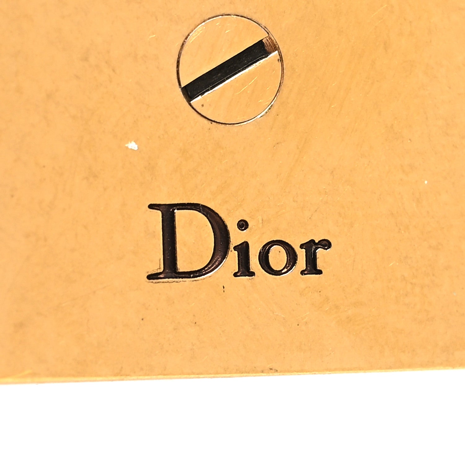 Christian Dior Metal Lucky Locket Chain Bracelet Gold 4 of 5